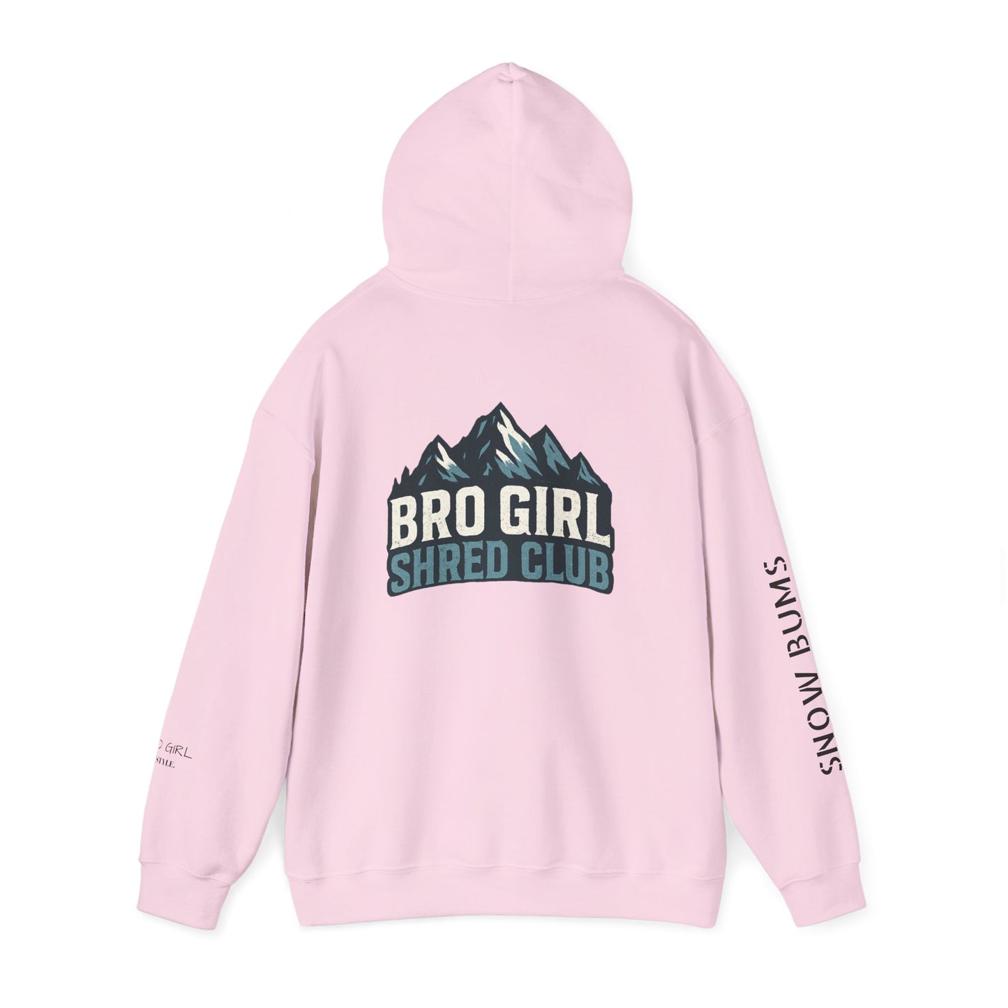 Snowboard Hoodie - Minimalist Winter Lifestyle Varsity Sweatshirt