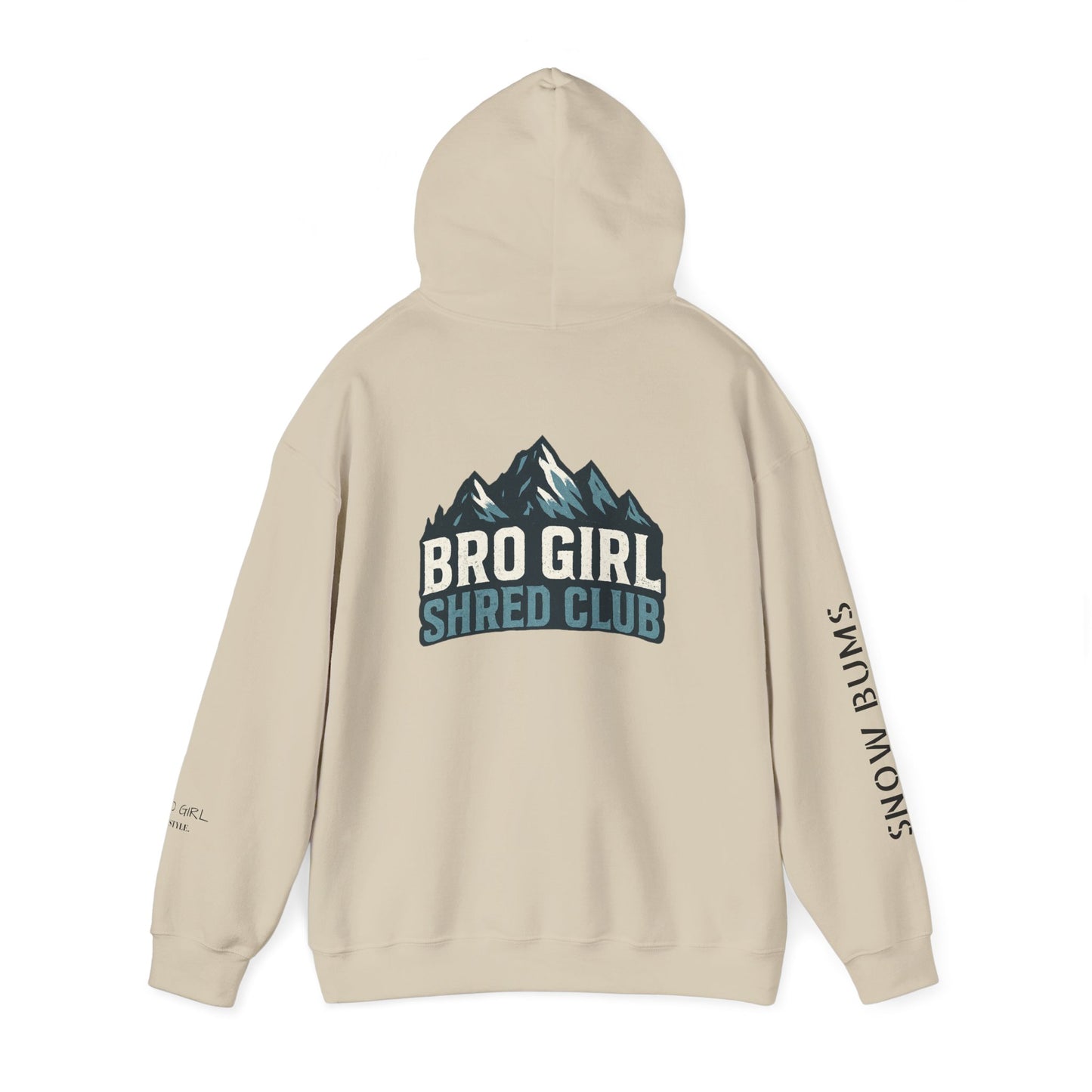 Snowboard Hoodie - Minimalist Winter Lifestyle Varsity Sweatshirt