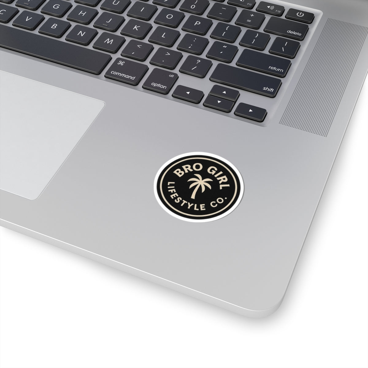 Bro Girl Lifestyle sticker. Kiss Cut vinyl for laptop, car, or gear.