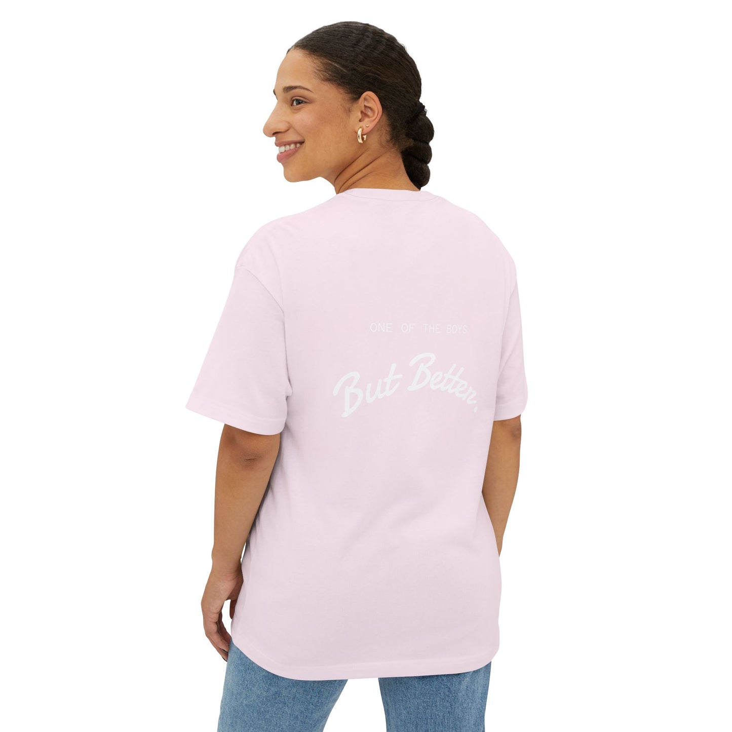 Bro Girl Lifestyle Oversized Boxy Tee, Unisex Streetwear T- Shirt