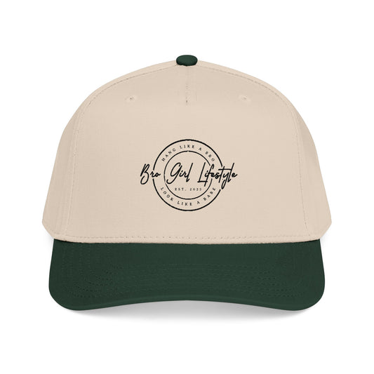 Baseball cap, Embroidered Hang like a Bro look like a Babe. Minimalist logo cap