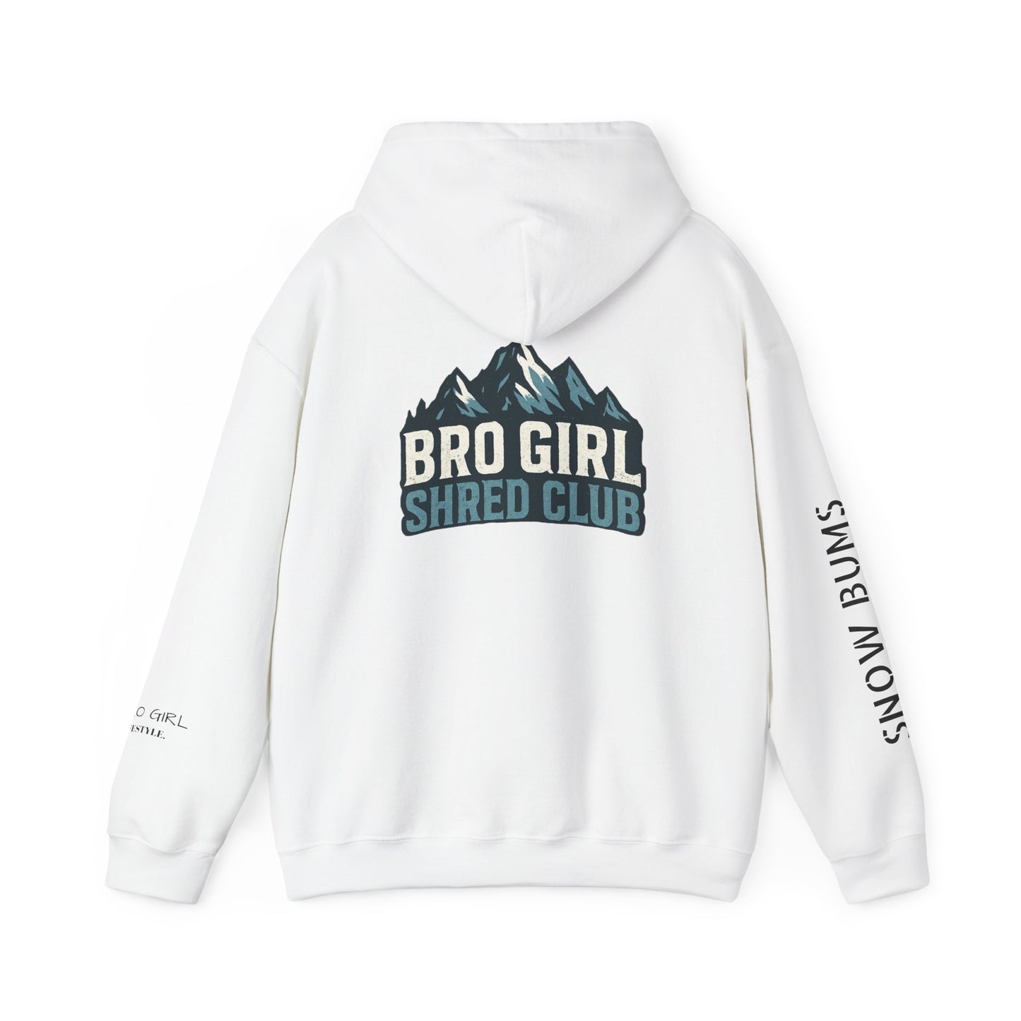 Snowboard Hoodie - Minimalist Winter Lifestyle Varsity Sweatshirt